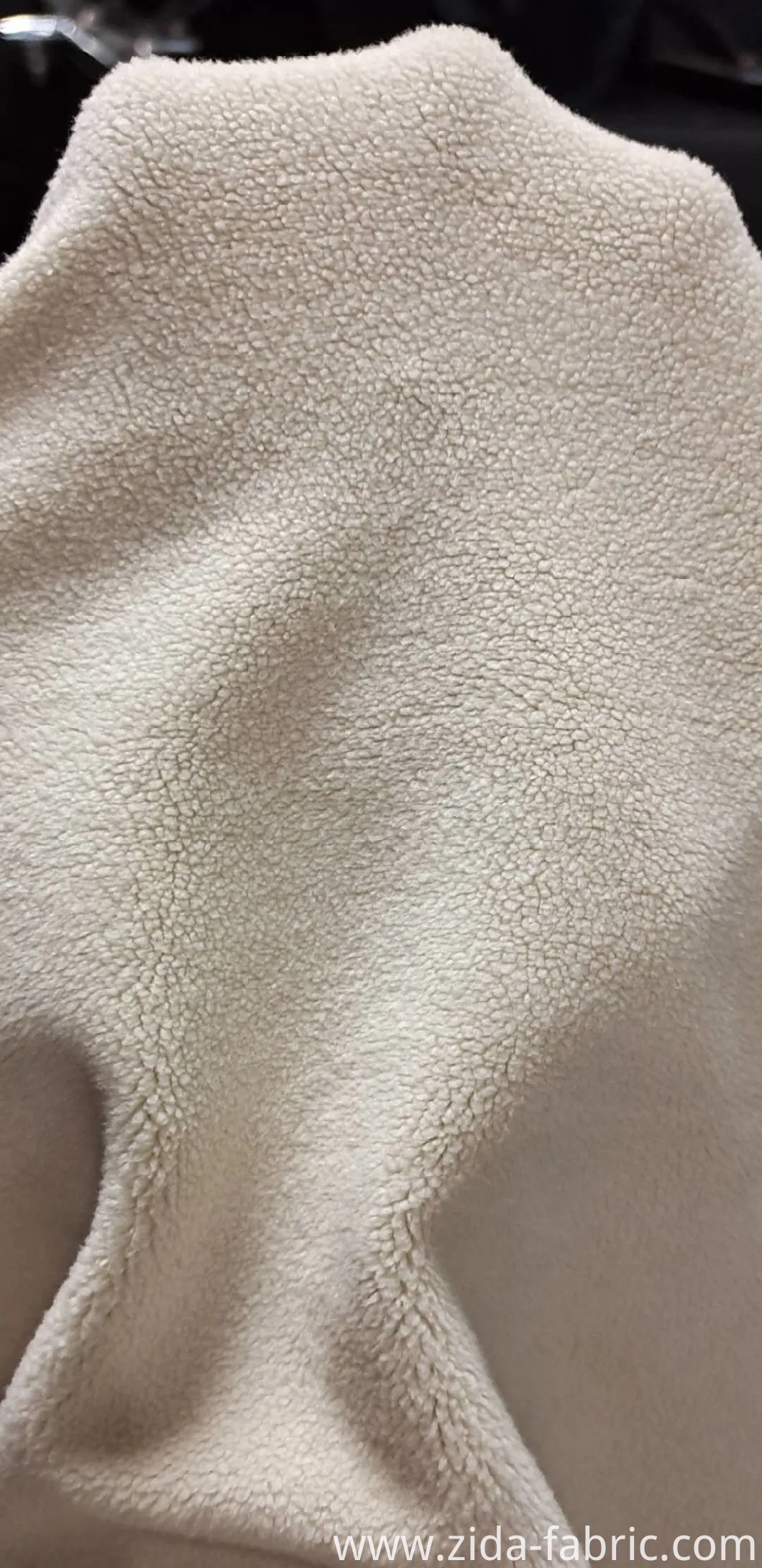 Polyurethane Fibre Micro Polar Fleece with Dyed Fabric One Side Brush One Side Anti-Pilling